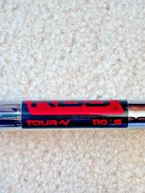 KBS TOUR V 110 S FLEX STEEL SHAFT .355 TAPER  TIP LAMKION UTX GRIP CHOOSE LENGTH