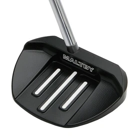 Maltby Pure-Track PTM-5+ Tour Milled Center Shafted Black Chrome Putter Head