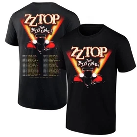 Hot!! ZZ Top The Big One Tour 2026 Shirt