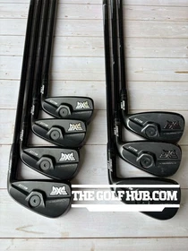 PXG 0317T Xtreme Dark 4-P (7pc) Iron Set- MMT 125TX | Std Length | Lamkin Z5 Mid