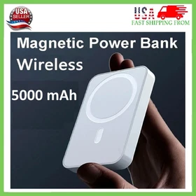 Power Bank Magnetic Battery Pack Wireless Charger for iPhone 17/16/15/14/13/12
