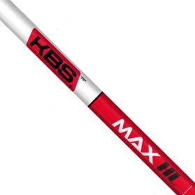 KBS MAX HL Red Driver Shaft with Adapter & Grip - For Slower Swing Speeds