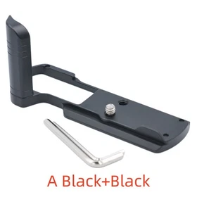 For Panasonic GX9/GX7MK3/GX85/GX80/GX7II Metal Camera Hand Grip Holder
