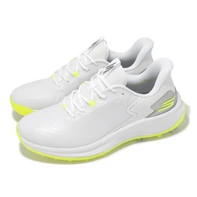 Skechers Go Golf Blade GF-Slip-lns White Yellow Men Water Repellent 214090-WYL
