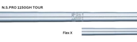 Mint NIPPON SHAFT N.S.PRO 1150GH TOUR, X Flex, .355 Taper Tip, Choose Shaft Set