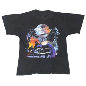 ZZ Top Recycler World Tour  Shirt Short Sleeve Black Unisex S-5XL EM0544