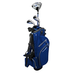 NEW PowerBilt Blue Series Junior Golf Set with Driver Iron Wedge Putter & Bag