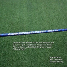 Project X Evenflow Riptide CB Driver Shafts 50g/60g/70g A/R/S/X w/Tip&Grip - NEW
