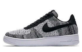 Nike Air Force 1 Flyknit 2 Black Pure Platinum AV3042-001