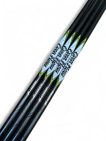 New Project X Evenflow Black/Green 55g Driver Shaft Grip & Adapter Installed
