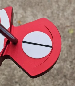BROOMSTICK/ARMLOCK Lab Golf DF3 Putter "Tour Line" Ball Insert - Odyssey 2 Ball