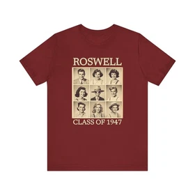 Roswell Class of 1947 Funny T Shirt, Gift, Alien UFO UAP Unisex Tee