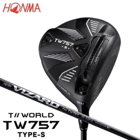 HONMA TW757 Type-S 2022 Driver 9, 10.5deg RH VIZARD graphite Flex Stiff HC New