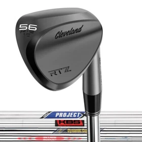 Cleveland RTZ Zipcore Black Wedge - New 2025 - Custom Shafts
