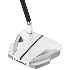 Evnroll EV12 White High MOI Mallet RH Golf Putters 34" Short Plumber Short Slant