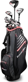 Powerbilt Pro Power Women&rsquo;s Package Golf Club Complete Set RH/LH Petite & Tall