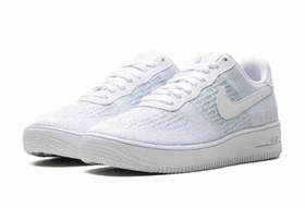 Nike Air Force 1 Flyknit Low 2.0 Pure Platinum AV3042-100 Men Size