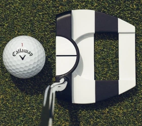 Odyssey Ai Dual JailBird Mini 1/2 Ball Putter RH/LH Choose Length NEW
