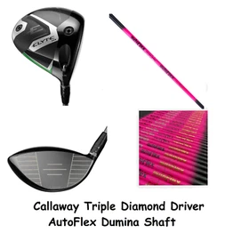 Callaway ELYTE  Triple Diamond Driver Dumina AutoFlex  Shaft  Pick Flex Length