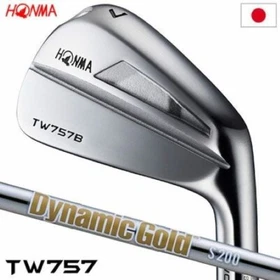 HONMA T/WORLD TW757 B Iron Set (#5-P) Dynamic Gold HT Steel Shaft 2022 Japan