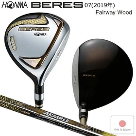 HONMA BERES 07 2019 Fairway Wood ARMRQ 42 3Star Carbon Shaft Right-Handed