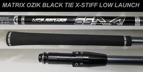 Matrix LONG DRIVE Black Tie 65X Low Launch Driver Shaft X-Stiff Choose adapter
