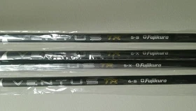 NEW FUJIKURA VENTUS VELOCORE BLACK TR PLUS DRIVER SHAFT ADAPTER FLEX LENGTH
