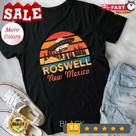 2025 Roswell New Mexico Home of the Alien Crash Site and Cover Up Unisex T-shirt