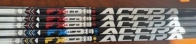 New ACCRA FX 2.0 GRAPHITE DRIVER/FAIRWAY/HYBRID GOLF SHAFT Choose Adapter