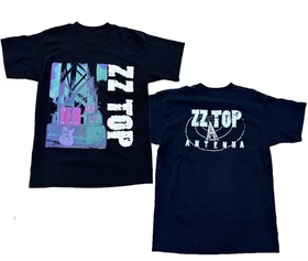 ZZ Top Antenna Concert Tour T-Shirt Retro Vintage 90s Gift Fans