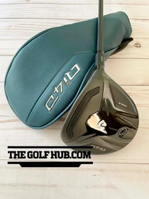 *NEW* TaylorMade Qi4D Max 21* 7W Fairway Wood- Mitsubishi Reax White 55R