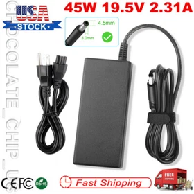 19.5V 2.31A 45W Charger For Dell Laptop 0KXTTW AC Adapter Power Cord 4.5*3.0mm