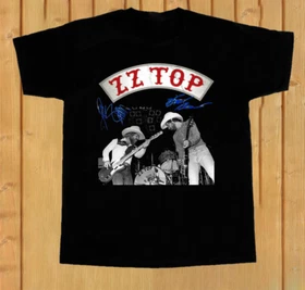 ZZ Top Tour Band Signature Unisex Tee Shirt S-5XL BT230