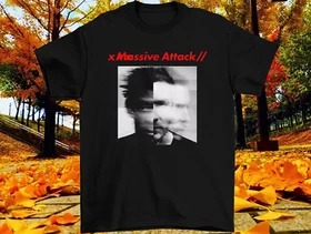 NEW Massive Attack 2025 Tour Concert Black All Size T-Shirt AD60