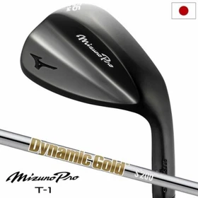 Mizuno Pro T-1 Wedge Black IP Finish Dynamic Gold HT Steel Shaft Japan Model
