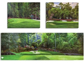 Augusta National Golf Club Golden Bell Amen Corner Azalea Clubhouse 3 Art Prints