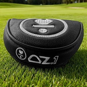 Classic Black GOLF Putter Cover Magnetic Closure for L.A.B. Lab Putter OZ.1