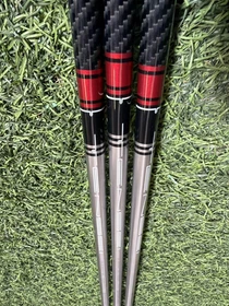 New MITSUBISHI Tensei Raw Red 50 Stiff Flex Driver Shaft w/ Adapter + Grip