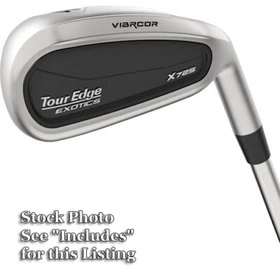 Tour Edge Exotics X725 Irons - Choose Make Up, Shaft, Flex & Specs - NEW