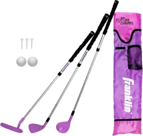 60224X FRANKLIN Sports Golf Set Youth Club Kids Se