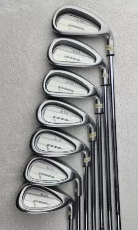 XDS2 ACER Rh Golf Iron Set Pw Flex Steel Shafts Grips