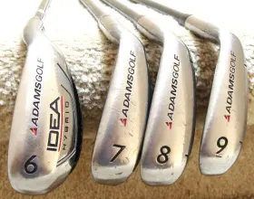 A2OS ADAMS Idea Irons Rh Flex Grafalloy Shafts