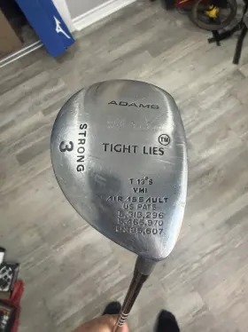 ATL3 ADAMS Lies Golf Club Wood Right Stiff Flex Steel Shaft