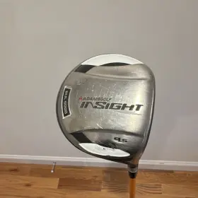500S-9.5 ADAMS GOLF Insight Driver Right Graphite