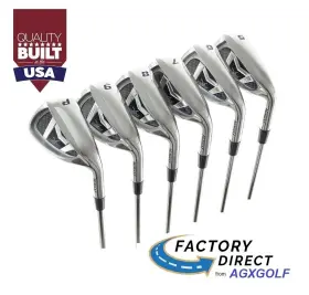 5-PW-MAGXSWGR AGXGOLF Agx Mens Sole Flex Graphite Iron Set