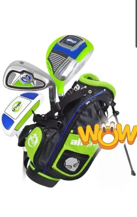 901742 ALIEN GOLF Junior Set Lime Olds