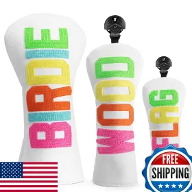 B0D9275DNM BARUDAN GOLF Club Head Covers Driver Fairway