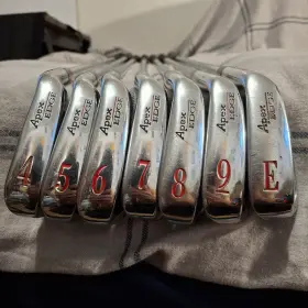 684191504044 BEN HOGAN Apex Edge Iron Set Flex Steel Rh