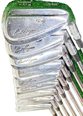 K72412 BEN HOGAN Forged Iron Set Rh Apex Stiff Steel Grips