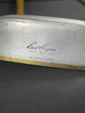 P-202 BEN HOGAN Mallet Putter Wood Shaft Rh Golf Club #3